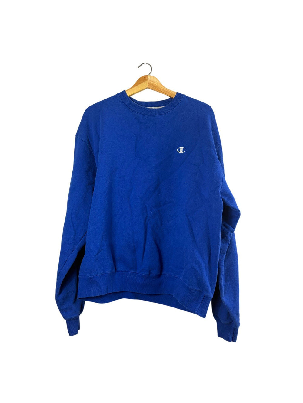 Vintage Blue Unisex Champions Sweatshirt L